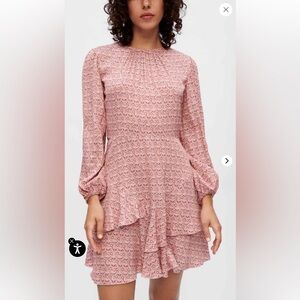 NWT Maje Floral Viscose Dress